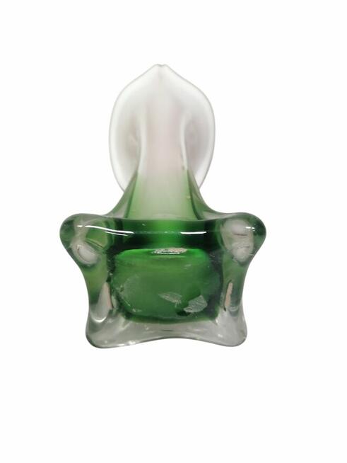 WAZON KOLOROWE SZKŁO KALIA KWIAT