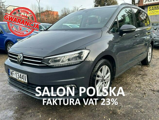 Volkswagen Touran Salon Polska Poleasingowy I właściciel Serwis ASO VAT 23% Bezwypadkowy