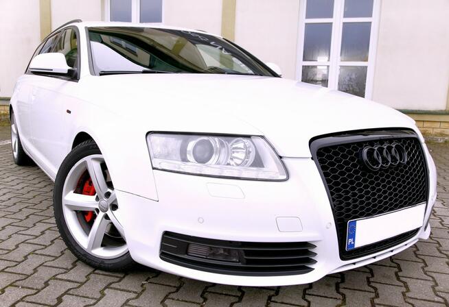 Audi A6 S-LINE/Automat/Quattro/Skóry/Navi/BiXenon/PDC/ BOSE/Serwis/GWARANCJA