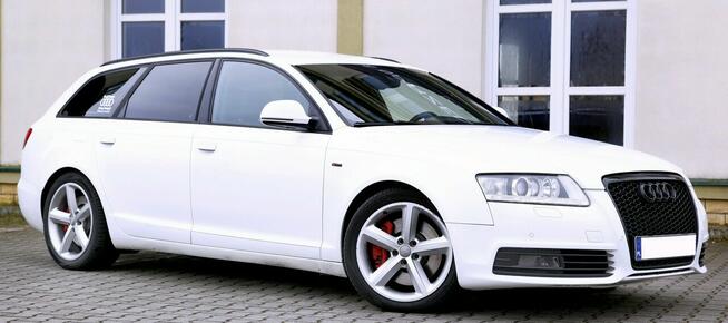 Audi A6 S-LINE/Automat/Quattro/Skóry/Navi/BiXenon/PDC/ BOSE/Serwis/GWARANCJA
