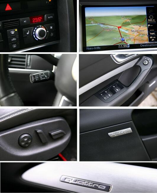 Audi A6 S-LINE/Automat/Quattro/Skóry/Navi/BiXenon/PDC/ BOSE/Serwis/GWARANCJA
