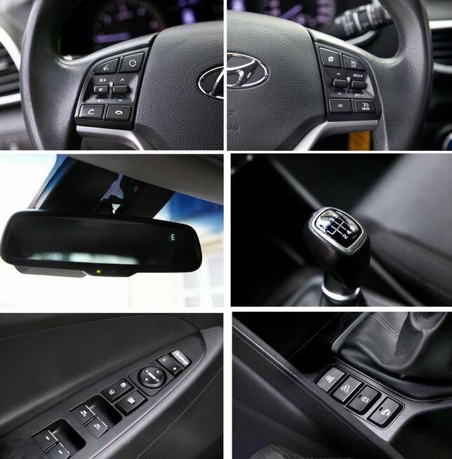 Hyundai Tucson Led/Kamera/Navi/Bluetooth/6 Bieg/Parktronic/Tempomat/ SerwisASO/1 Ręka