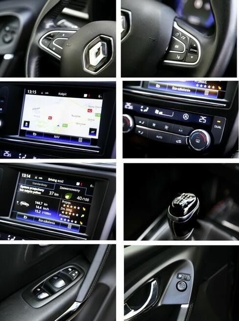Renault Kadjar Navi/Półskóry/6 Biegów/Tempomat/ Led/ Serwisowany/1 Ręka/GWARANCJA