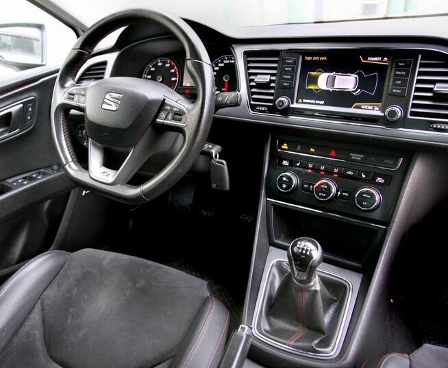 Seat Leon FR 150KM/Alcantara/Navi/Klimatronic/6 Biegów/Parktronic/Tempomat/ GWAR