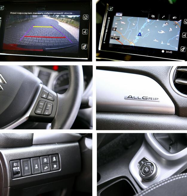 Suzuki Vitara 4X4 ALLGRIP/Navi/KameraCof/Tempomat/ Serwisowany ASO/1 Ręka/GWARANCJA