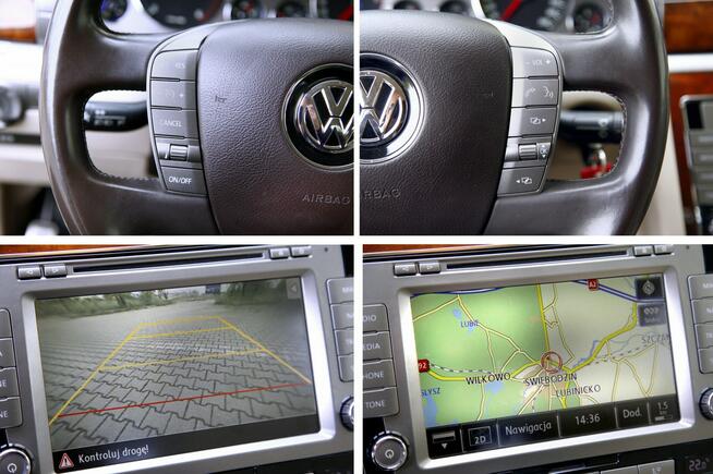 Volkswagen Phaeton 3.0TDI 239KM/FuLLOpcja/ Bezwyp/Serwisowany ASO/Zarejestr/ GWARANCJA