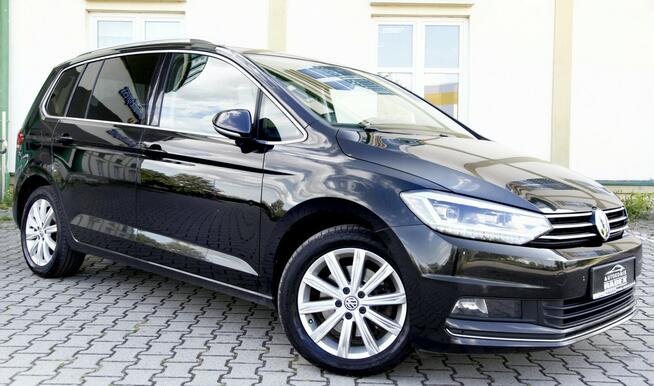 Volkswagen Touran SalonPL/DSG/Bezwyp/1 Ręka/HIGHLINE/7 Foteli/Led/Alcantara/Navi/Kamera
