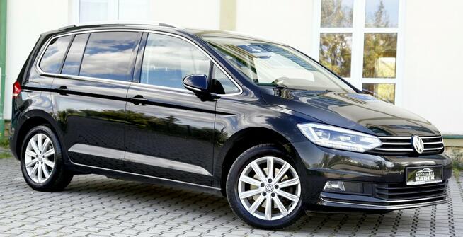 Volkswagen Touran SalonPL/DSG/Bezwyp/1 Ręka/HIGHLINE/7 Foteli/Led/Alcantara/Navi/Kamera