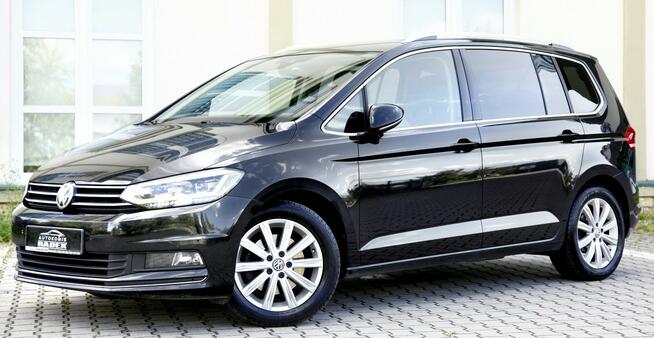 Volkswagen Touran SalonPL/DSG/Bezwyp/1 Ręka/HIGHLINE/7 Foteli/Led/Alcantara/Navi/Kamera