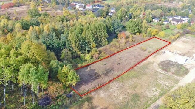 Malownicza działka budowlana w otoczeniu lasu