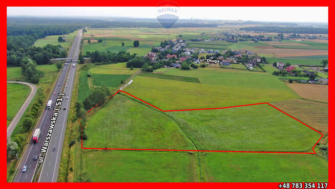 Działki inwestycyjne przy S1 – Tychy