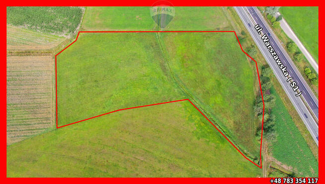 Działki inwestycyjne przy S1 – Tychy