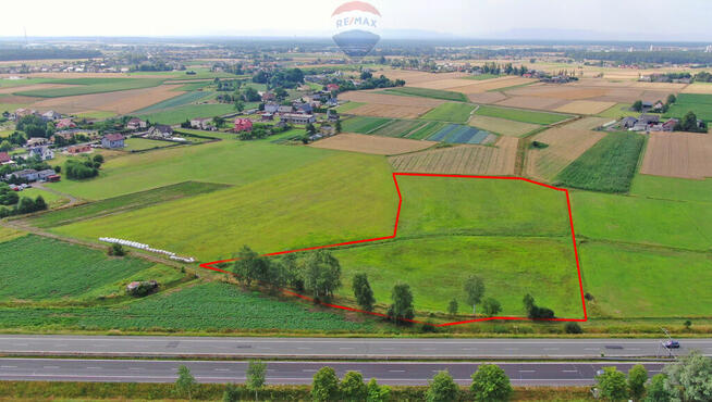 Działki inwestycyjne przy S1 – Tychy