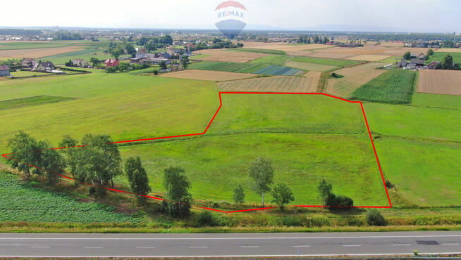 Działki inwestycyjne przy S1 – Tychy