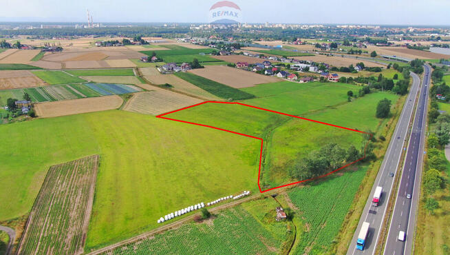 Działki inwestycyjne przy S1 – Tychy