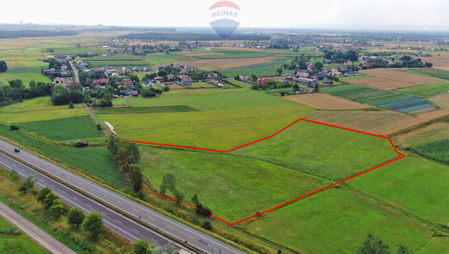 Działki inwestycyjne przy S1 – Tychy