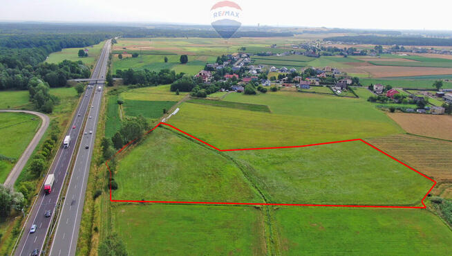 Działki inwestycyjne przy S1 – Tychy