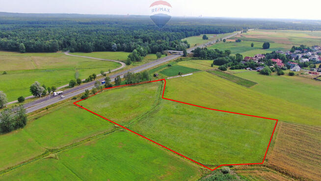 Działki inwestycyjne przy S1 – Tychy