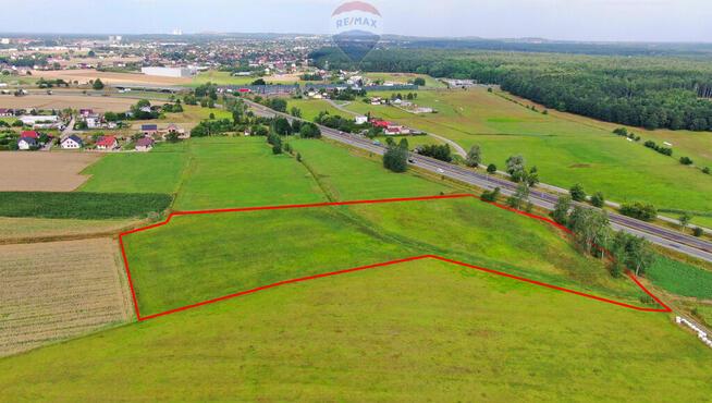 Działki inwestycyjne przy S1 – Tychy