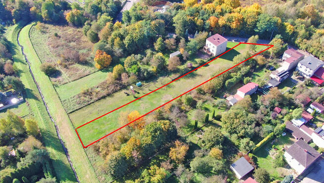 Działka budowlana w spokojnej okolicy – Wojkowice