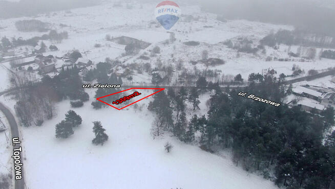 Idealna działka na wymarzony dom w otoczeniu lasu