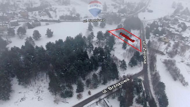 Idealna działka na wymarzony dom w otoczeniu lasu