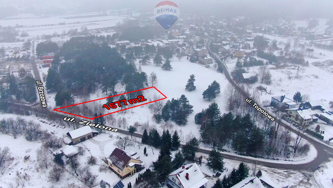 Idealna działka na wymarzony dom w otoczeniu lasu