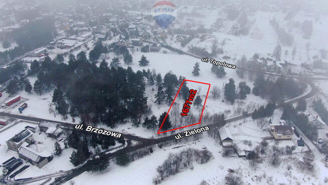 Idealna działka na wymarzony dom w otoczeniu lasu