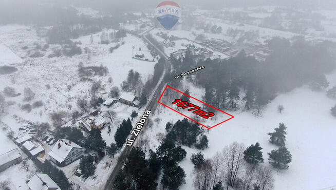 Idealna działka na wymarzony dom w otoczeniu lasu