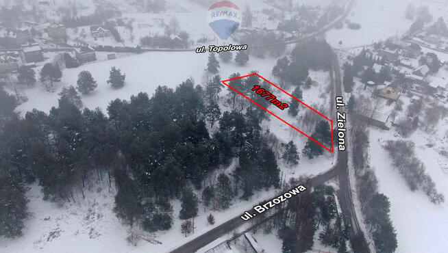 Idealna działka na wymarzony dom w otoczeniu lasu