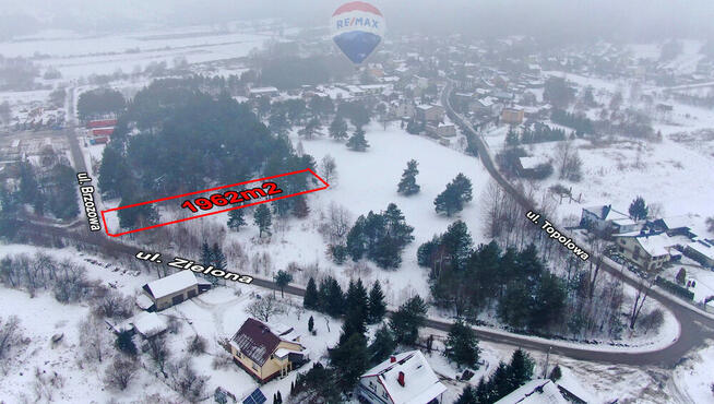 Idealna działka na wymarzony dom w otoczeniu lasu