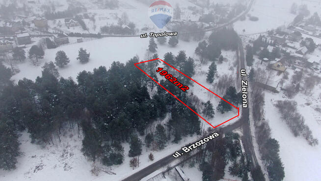 Idealna działka na wymarzony dom w otoczeniu lasu