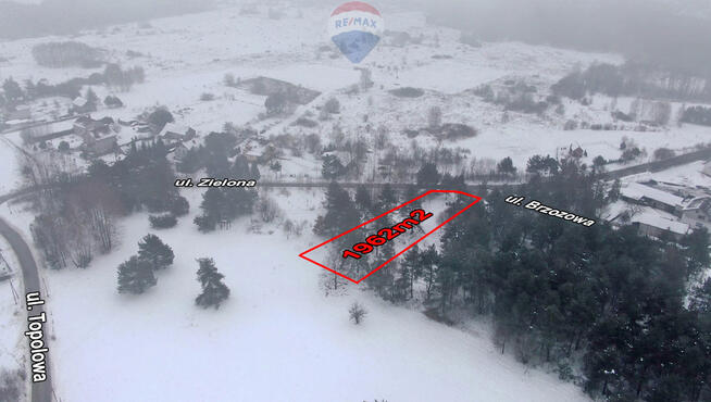 Idealna działka na wymarzony dom w otoczeniu lasu