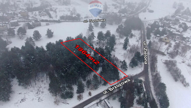 Idealna działka na wymarzony dom w otoczeniu lasu