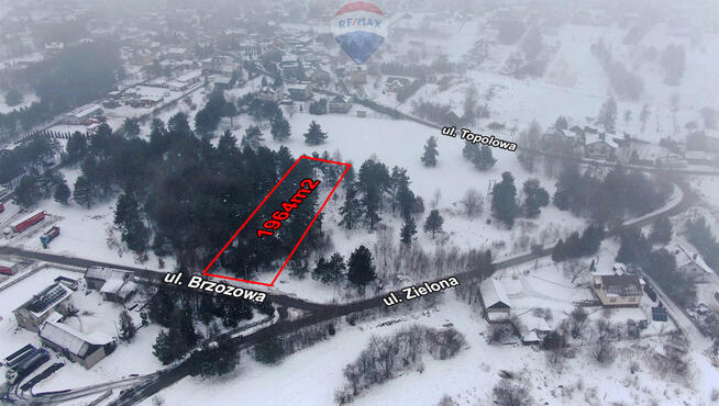 Idealna działka na wymarzony dom w otoczeniu lasu