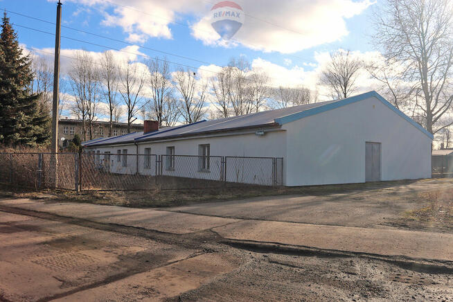 Budynek magazynowy z częścią biurową na wynajem