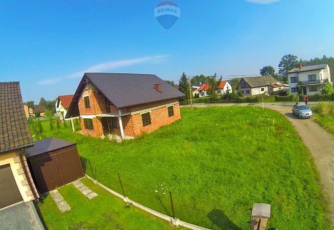 Dom w stanie surowym zamkniętym 10 km od Zatora