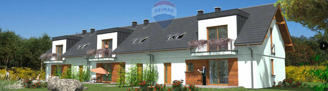 Działka z projektem budowlanym pod 6 segmentów