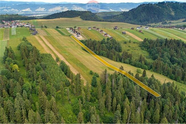Działka z pięknym widokiem na Tatry