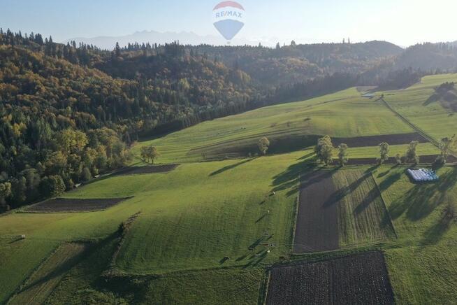Działka budowlana widokowa 1201 m², Falsztyn.