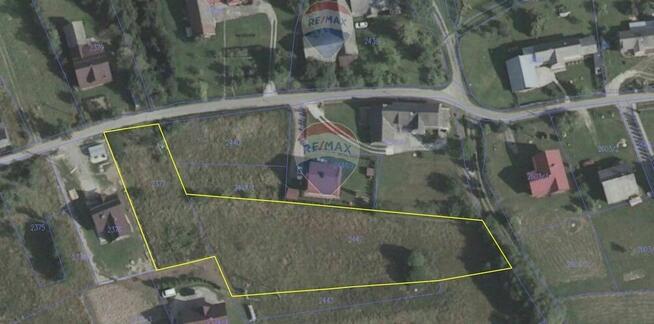 Duża działka budowlana w Rokicinach Podhalańskich