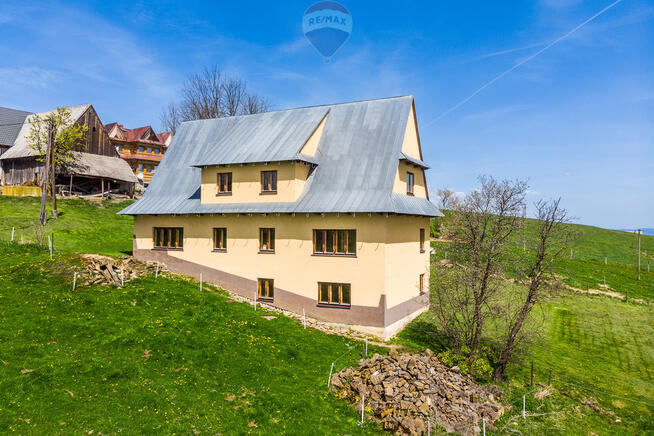 Działka z panoramą na Tatry w Bustryku k. Zębu