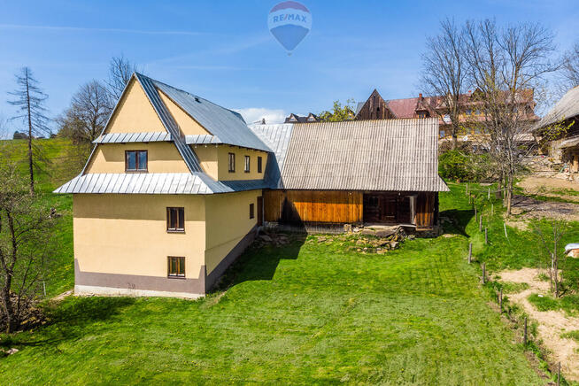 Działka z panoramą na Tatry w Bustryku k. Zębu