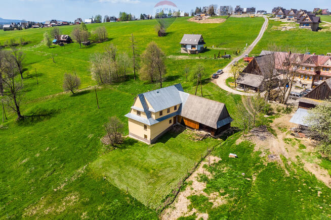 Działka z panoramą na Tatry w Bustryku k. Zębu