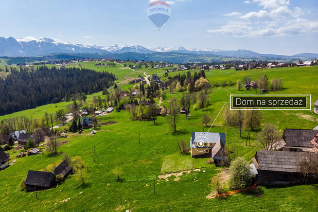 Działka z panoramą na Tatry w Bustryku k. Zębu