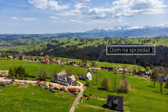 Działka z panoramą na Tatry w Bustryku k. Zębu