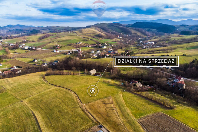 Działka budowlano-usługowa Stróża