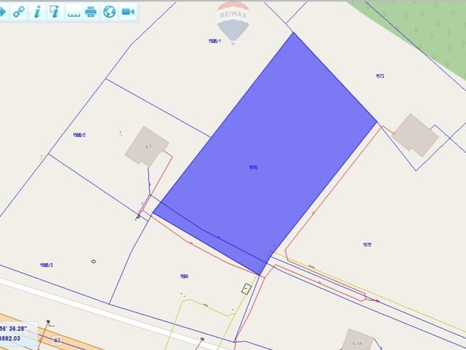 Widokowa działka o pow. 3771 m2 przy Zakopiance