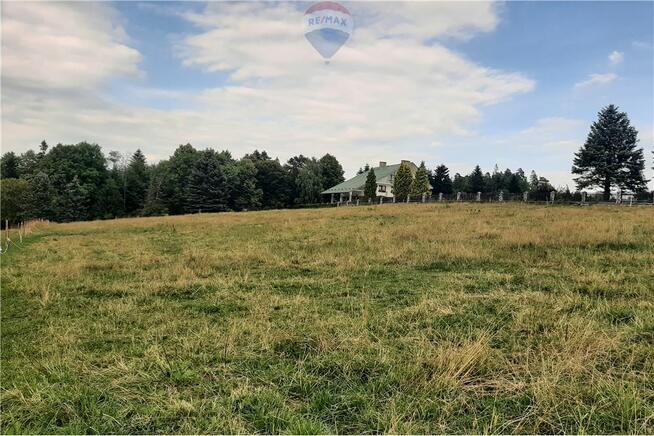Widokowa działka o pow. 3771 m2 przy Zakopiance