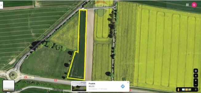 Działka pod stację benzynową Prudnik pow.8217 m2